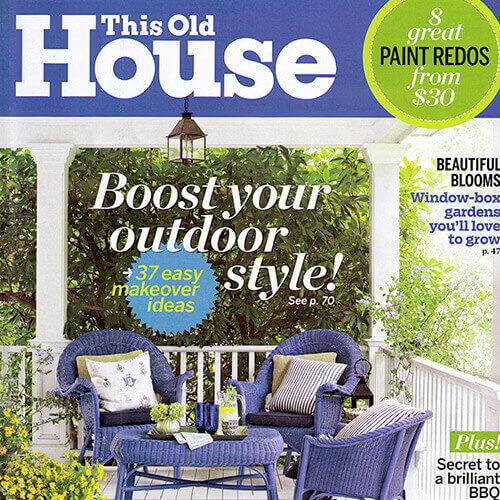 CWLL provides landscape lighting DIY tips in This Old House magazine cover image